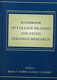 Handbook of College Reading and Study Strategy Research (Hardcover)