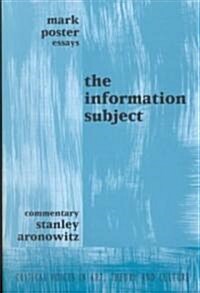 Information Subject (Paperback)