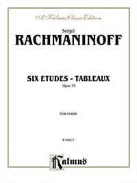 Etudes Tableaux, Op. 33 (Paperback)