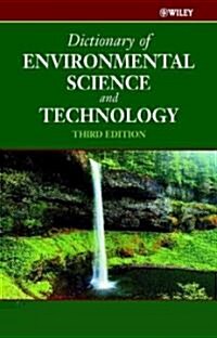 Dictionary of Environmental Science and Technology (Hardcover, 3rd)