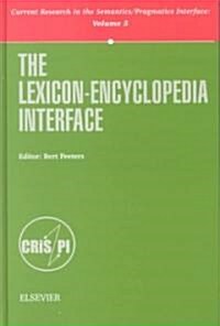 The Lexicon-Encyclopedia Interface (Hardcover)