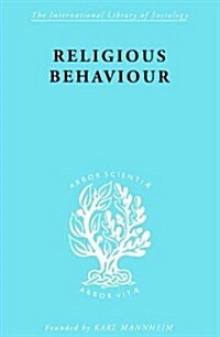 Religious Behaviour (Hardcover)