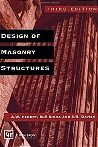 Design of Masonry Structures (Paperback, 3rd)