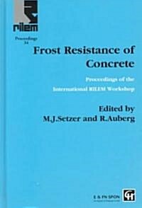 Frost Resistance of Concrete (Hardcover)