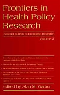 Frontiers in Health Policy Research (Paperback)