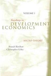 Readings in Development Economics: Micro-Theory (Paperback)