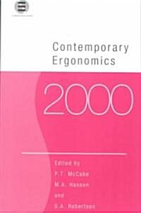 Contemporary Ergonomics 2000 (Paperback)