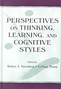 Perspectives on Thinking, Learning, and Cognitive Styles (Hardcover)