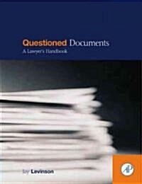 Questioned Documents (Hardcover)