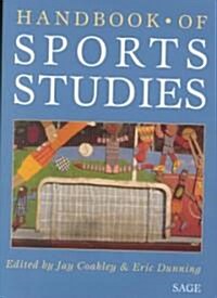 Handbook of Sports Studies (Hardcover)