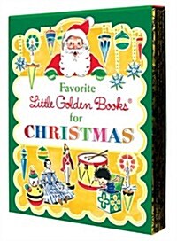 Favorite Little Golden Books for Christmas 5-Book Boxed Set: The Animals Christmas Eve; The Christmas Story; The Little Christmas Elf; The Night Befo (Boxed Set)