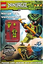 LEGO Ninjago: Ninja vs Venomari Activity Book with Minifigur (Paperback)