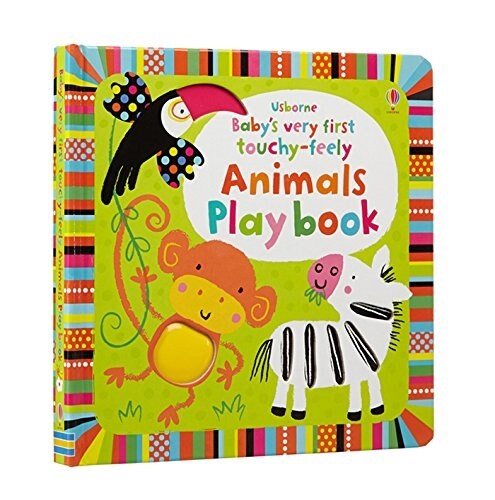 Babys Very First Touchy-Feely Animals Playbook (Board Book)