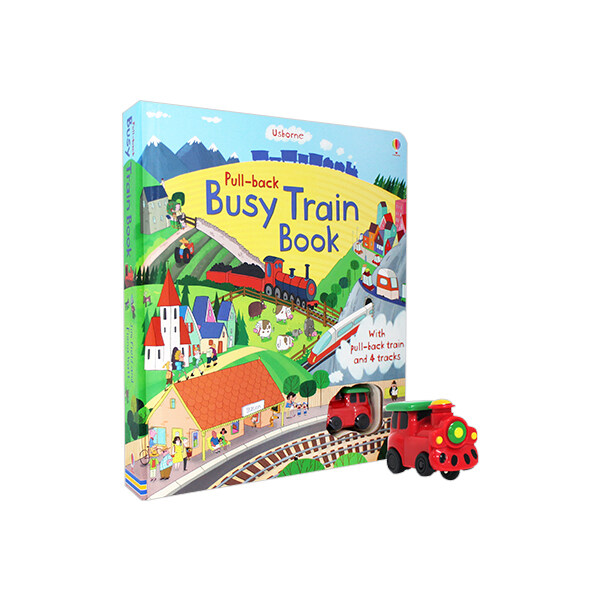 Pull-back Busy Train Book (Board Book)