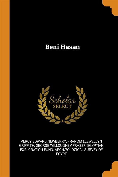 Beni Hasan (Paperback)