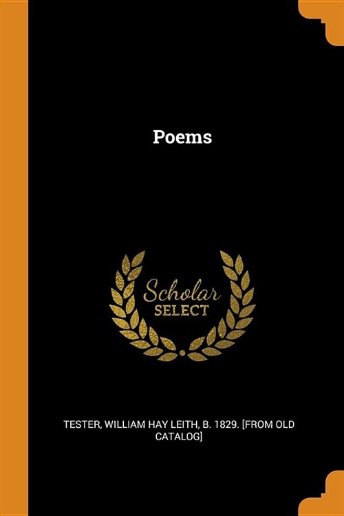 Poems (Paperback)