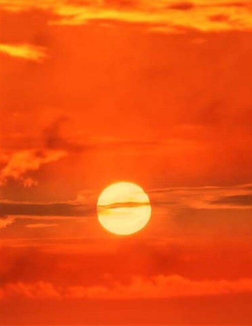 Sunrise Sun Solar Sunset Seasons: Notebook (Paperback)
