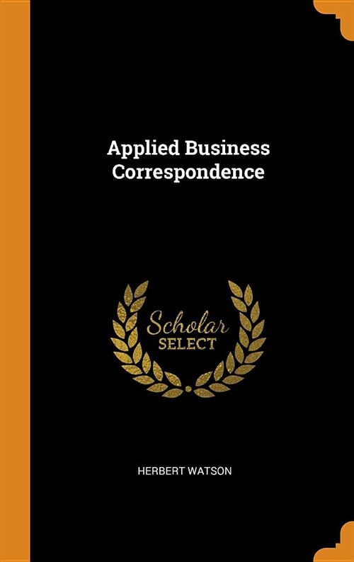 Applied Business Correspondence (Hardcover)