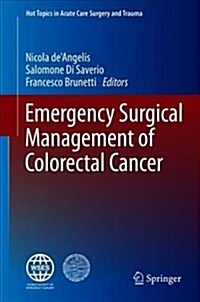 Emergency Surgical Management of Colorectal Cancer (Hardcover, 2019)
