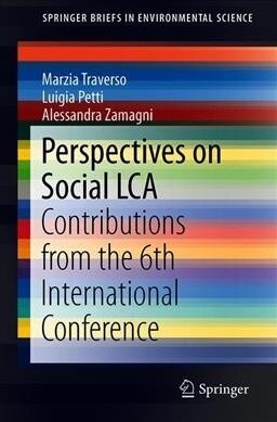 Perspectives on Social Lca: Contributions from the 6th International Conference (Paperback, 2020)