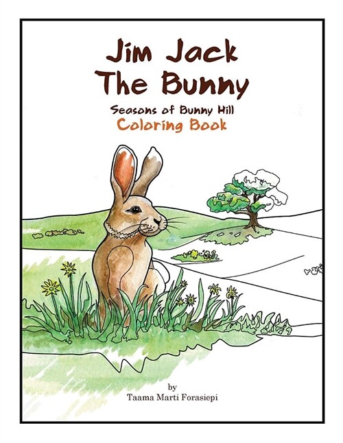 Jim Jack the Bunny: The Seasons of Bunny Hill Coloring Book (Paperback)