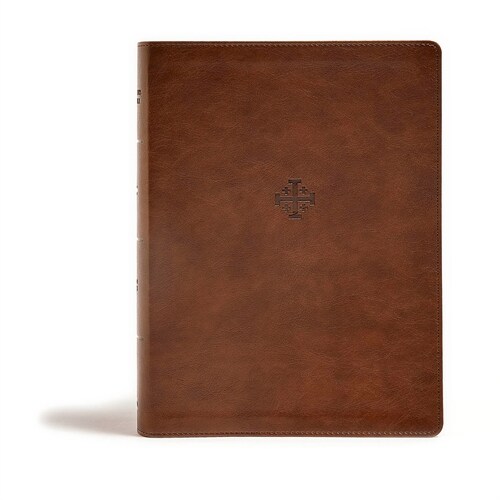 CSB Life Connections Study Bible, Brown Leathertouch, Indexed (Imitation Leather)