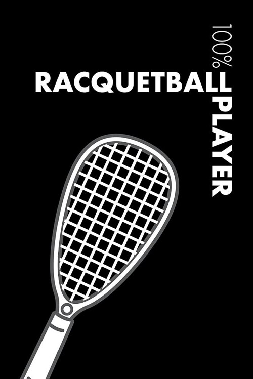 Racquetball Notebook: Blank Lined Racquetball Journal for Player and Coach (Paperback)