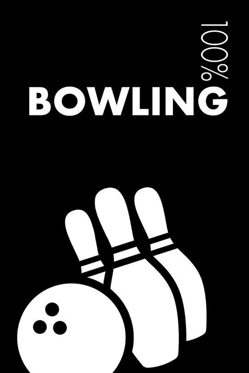 Bowling Notebook: Blank Lined Bowling Journal for Player and Coach (Paperback)