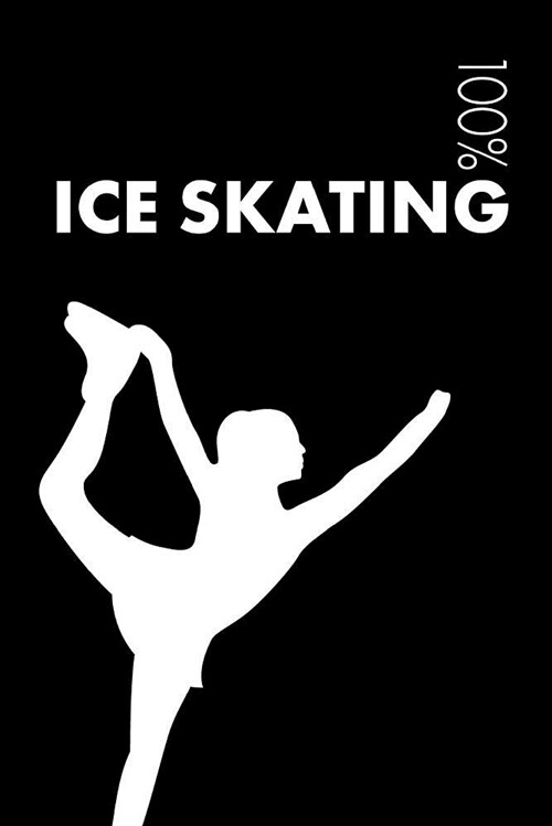Ice Skating Notebook: Blank Lined Ice Skating Journal for Skater and Coach (Paperback)