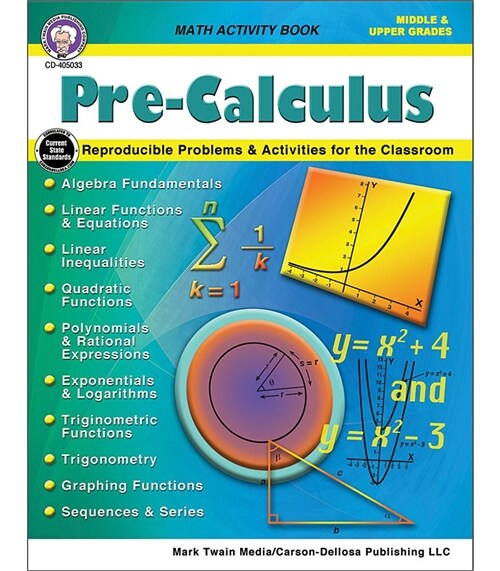 Pre-Calculus Workbook (Paperback)