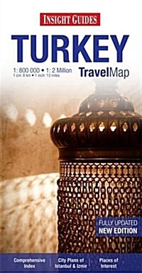 Insight Guides Travel Map Turkey (Sheet Map, 2 Revised edition)