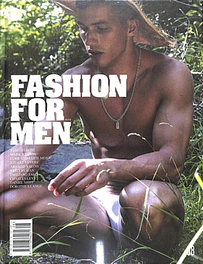 Fashion for Men (연간 프랑스판): 2018년 No.8 (표지 랜덤)