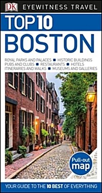 DK Eyewitness Top 10 Boston (Paperback, 3 ed)