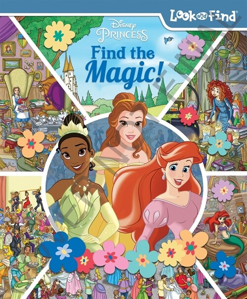 [중고] Disney Princess: Look and Find (Hardcover)