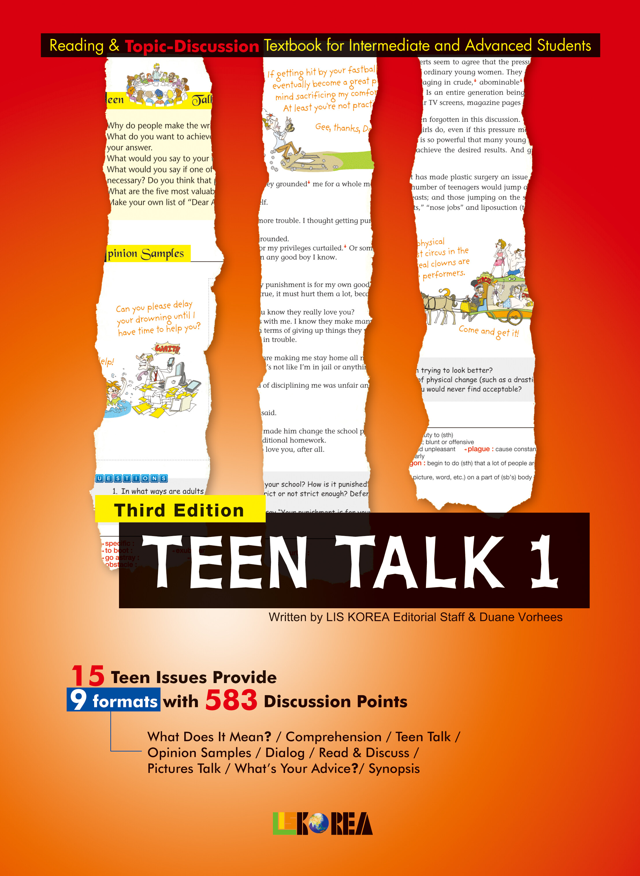[중고] Teen Talk 1(3판, Student Book, CD1장포함) (Paperback + CD, 3rd Edition)