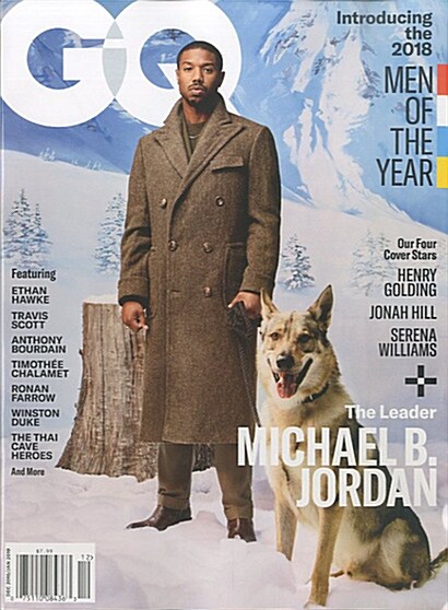GQ USA (월간 미국판): 2018년 12월호 -  Michael B. Jordan 표지