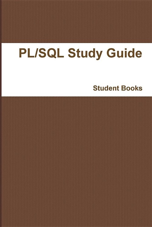 Pl/SQL Study Guide (Paperback)