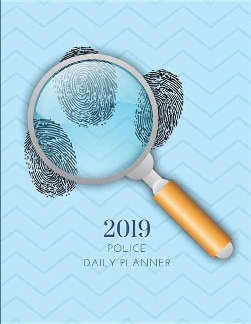 2019 Sheriff Daily Planner: Academic Hourly Organizer in 15 Minute Interval; Appointment Calendar with Address Book & Note Section; Monthly & Week (Paperback)