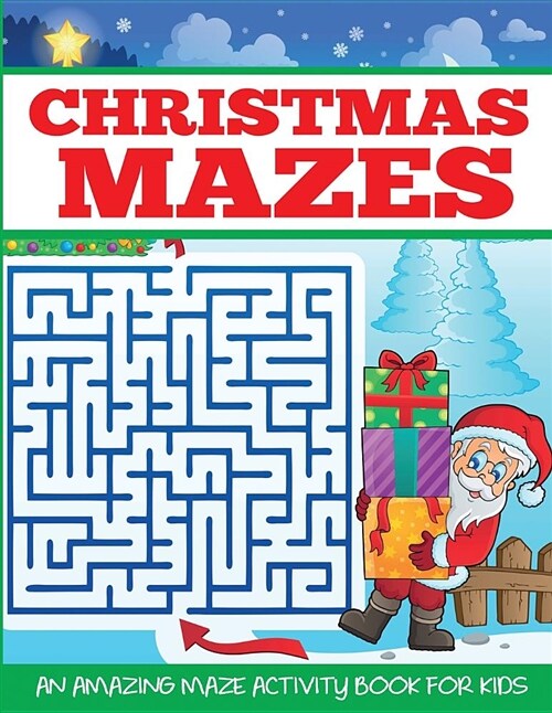 Christmas Mazes (Paperback)