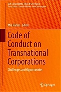 Code of Conduct on Transnational Corporations: Challenges and Opportunities (Hardcover, 2019)