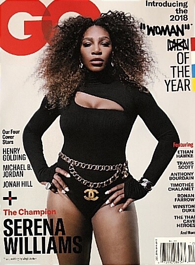 GQ USA (월간 미국판): 2018년 12월호 - Serena Williams 표지