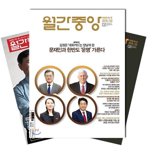 월간잡지 월간중앙 1년 정기구독