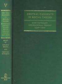 Contemporary sociological theory, 1920-2000