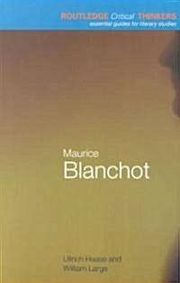 Maurice Blanchot (Paperback)