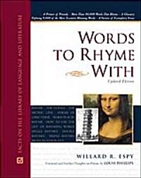 Words to Rhyme With (Hardcover, 2nd, Updated)