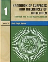 Handbook of Surfaces and Interfaces of Materials (Hardcover)