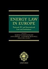 Energy Law in Europe (Hardcover)