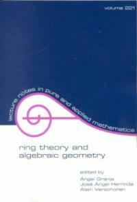 Ring theory and algebraic geometry : proceedings of the fifth international conference (SAGA V) in Leon, Spain