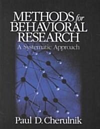 Methods for Behavioral Research: A Systematic Approach (Hardcover, 2)