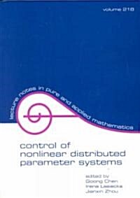 Control of Nonlinear Distributed Parameter Systems (Paperback)